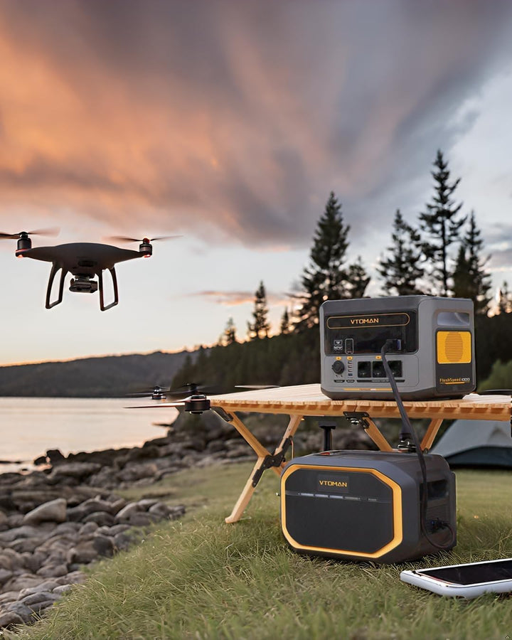 VTOMAN FlashSpeed 1500 Zusätzlicher Batterie 1548Wh - LiFePO4 Batterie für FlashSpeed 1500/FlashSpee