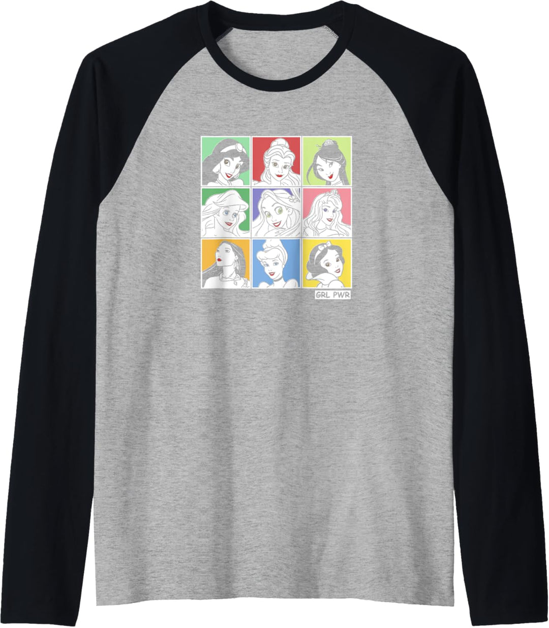 Disney Princess Grl Pwr Box Up Raglan