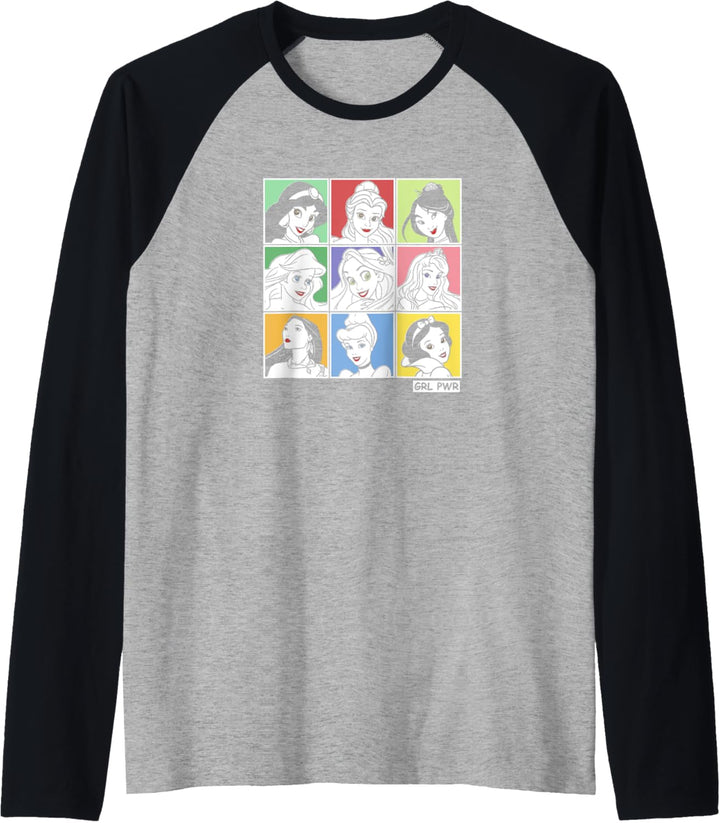 Disney Princess Grl Pwr Box Up Raglan