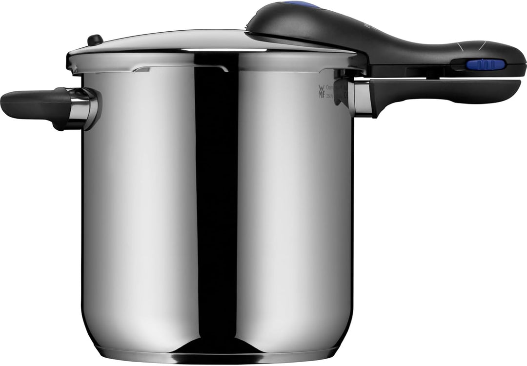WMF Perfect Plus One Pot Schnellkochtopf Induktion 8,5l, Dampfkochtopf mit Flammschutz, grosses Koch