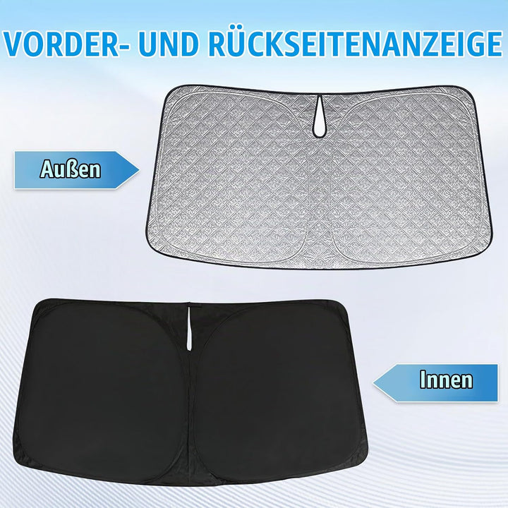 Sonnenschutz Auto Frontscheibe Ersatz für VW T5 2003-2021, Auto Windschutzscheibe Sonnenschutz Innen