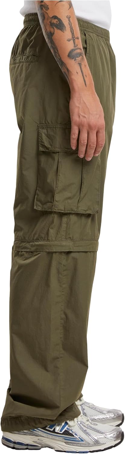 Urban Classics Herren Zip Away Pants, Cargo Hose für Männer, erhältlich in vielen verschiedenen Farb