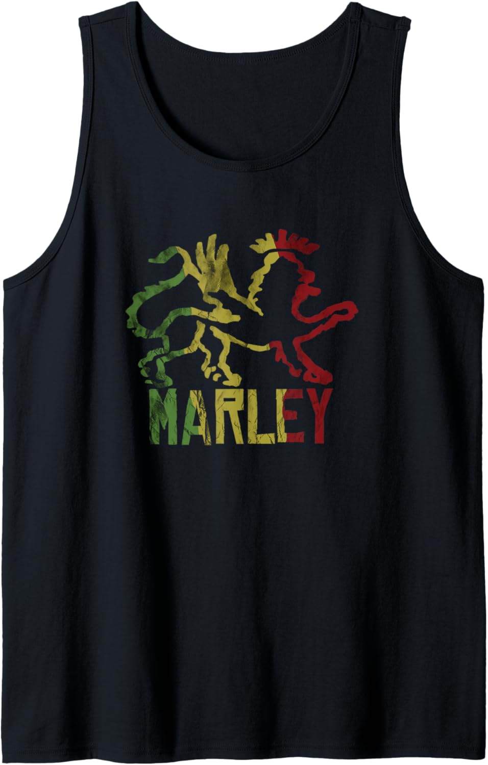 Ziggy Marley - Tuff Gong Official Merchandise - Rasta Lion Tank Top