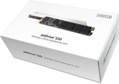 Transcend 240GB JetDrive 520 SATA III 6Gb/s SSD Upgrade Kit für Mac TS240GJDM520 MacBook Air (Mitte