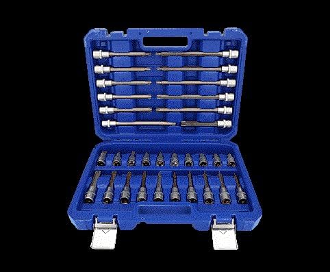 BRILLIANT TOOLS BT022532 1/2" Bit-Stecknuss-Satz, 32-tlg, Torx-Profil [Powered by KS TOOLS] 32-tlg.