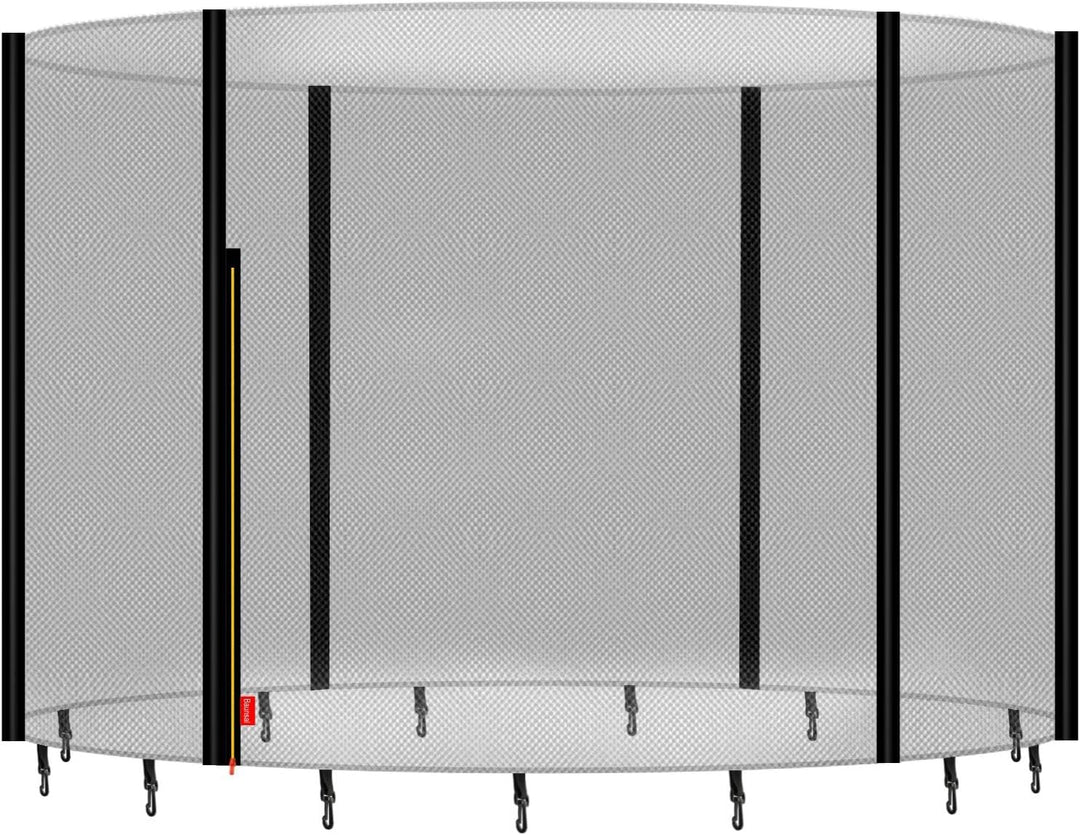 Baunsal® Trampolin Sicherheitsnetz Ø 183 185 244 250 275 277 300 305 335 337 366 370 396 400 427 430