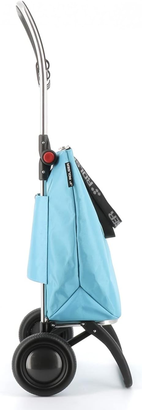 Klappbarer Einkaufstrolley Rolser Mini Bag Plus MF 2 Räder - Celeste, Celeste