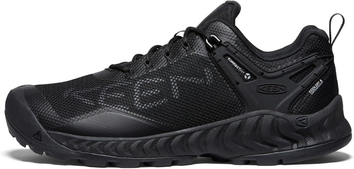 KEEN Herren Nxis Evo Waterproof Wanderschuhe 39.5 EU 3 X Schwarz, 39.5 EU 3 X Schwarz