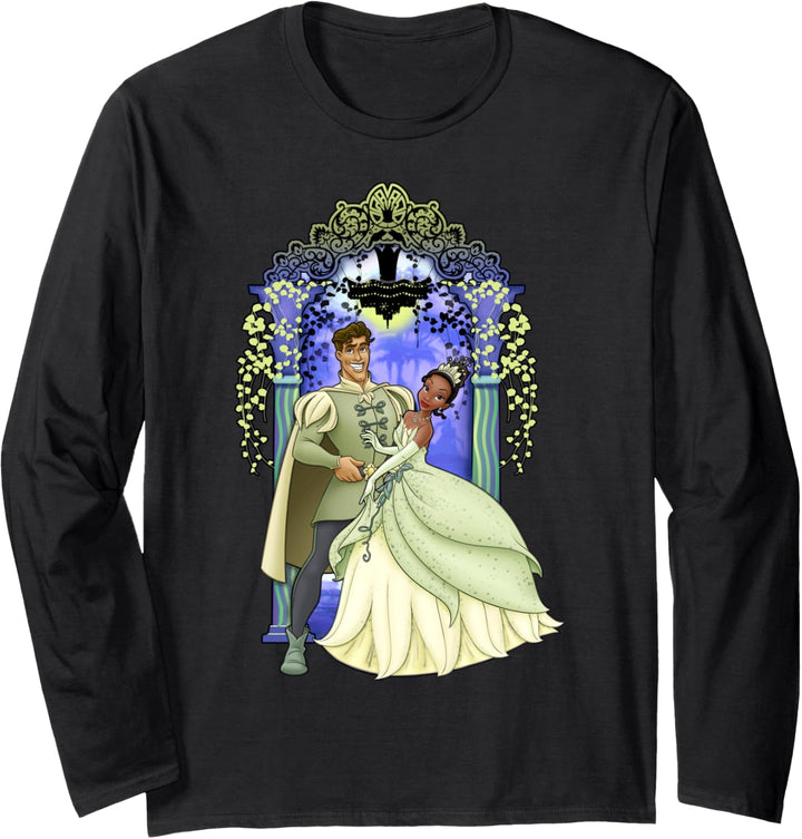 Disney Princess And The Frog Tiana Naveen Arch Langarmshirt