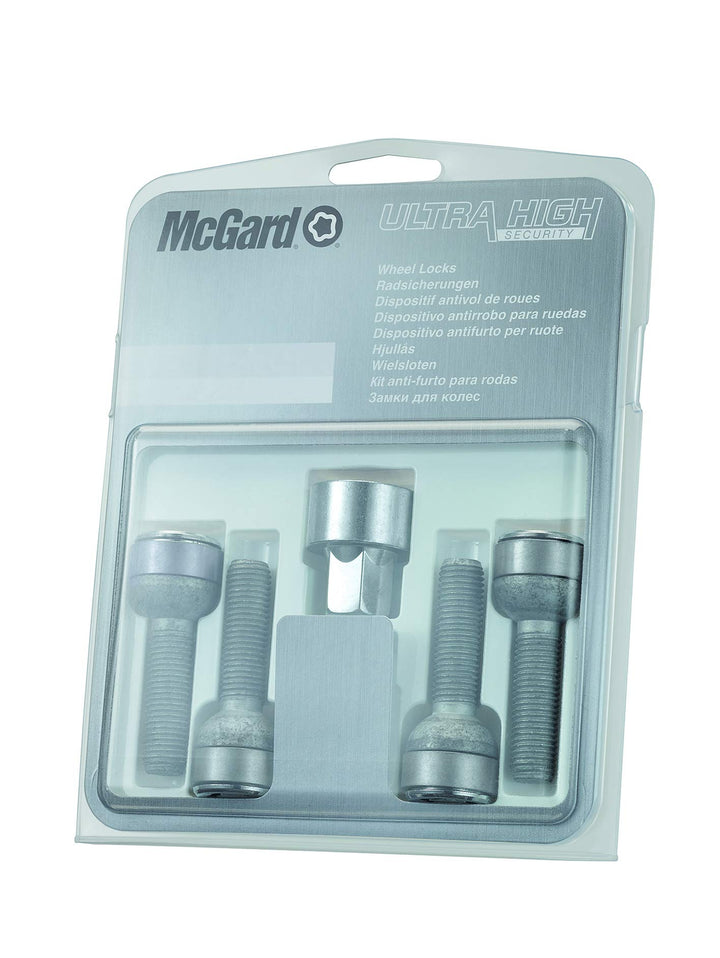 28032SL Radsicherungsbolzen SL (Ultra High Security) M14x1.5, Kegelsitz R12, Schaftlänge 34,5 mm, Ge