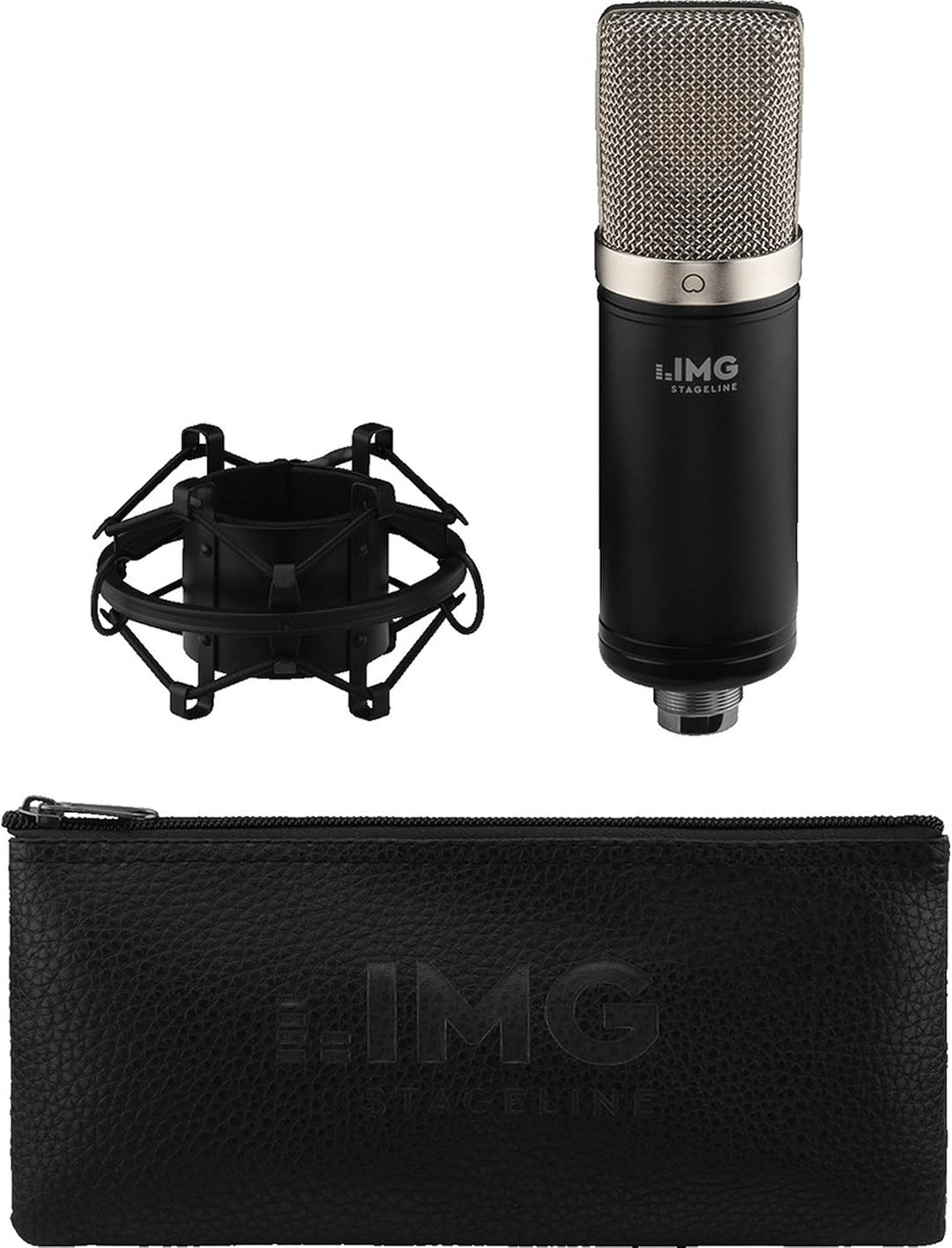 IMG STAGELINE ECMS-70 Grossmembran Kondensator-Mikrofon, Vokal- und Instrumenten-Mikro für den profe