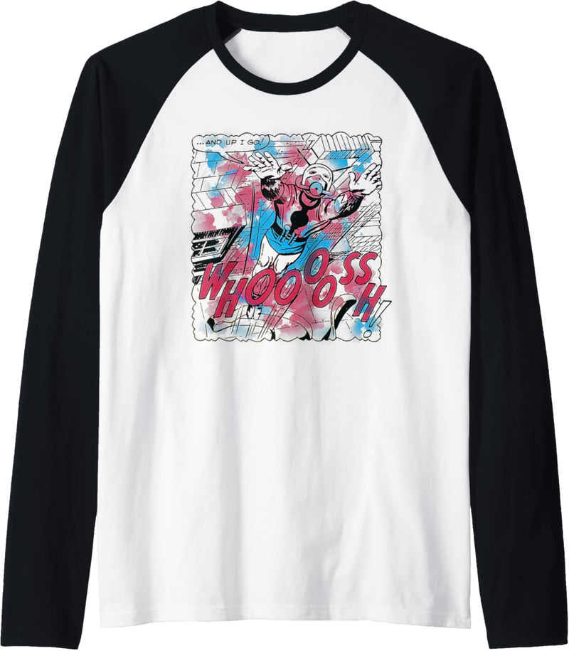 Marvel Ant-Man Classic Retro Color Pop Comic Panel Raglan