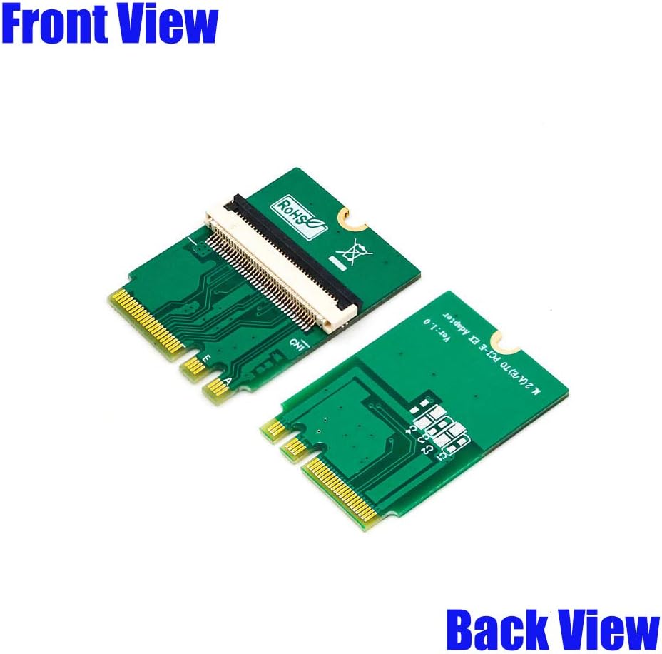 NGFF (M.2) Key A/E auf PCI-E Express X1 + USB Riser Karte mit High Speed FPC-Kabel