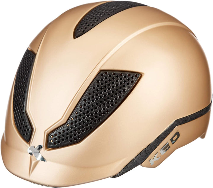 KED Pina Kinder Fahrrad Helm matt goldfarben 2023 S (50-53cm), S (50-53cm)