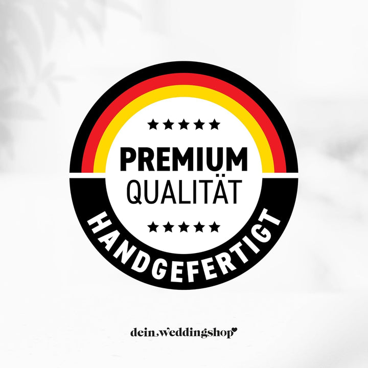 DeinWeddingshop Gästebuch Hochzeit Hochzeitsgästebuch Brautpaar Gästebücher Taufe Geburtstag | Leine