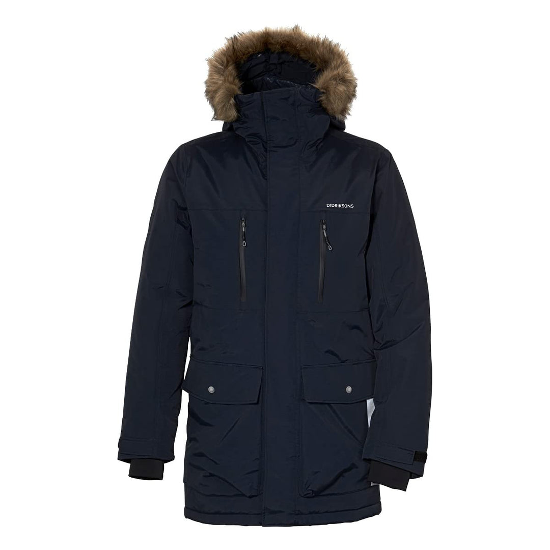Didriksons Herren Winterjacke FREDRIK PARKA Einheitsgrösse Dunkelblau, Einheitsgrösse Dunkelblau
