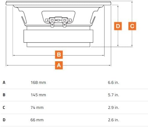 Hertz SV 165 SPL Mitteltöner, 165 mm, 400 W, Peak Power