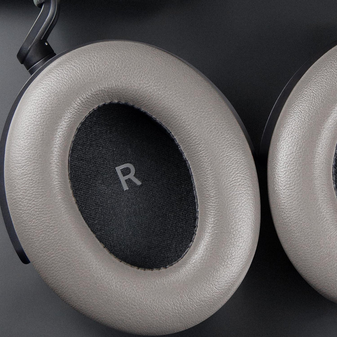 SOULWIT Lammfell Ersatz Ohrpolster für Sennheiser HDB 630/Momentum 5/Momentum 4 Wireless Kopfhörer,