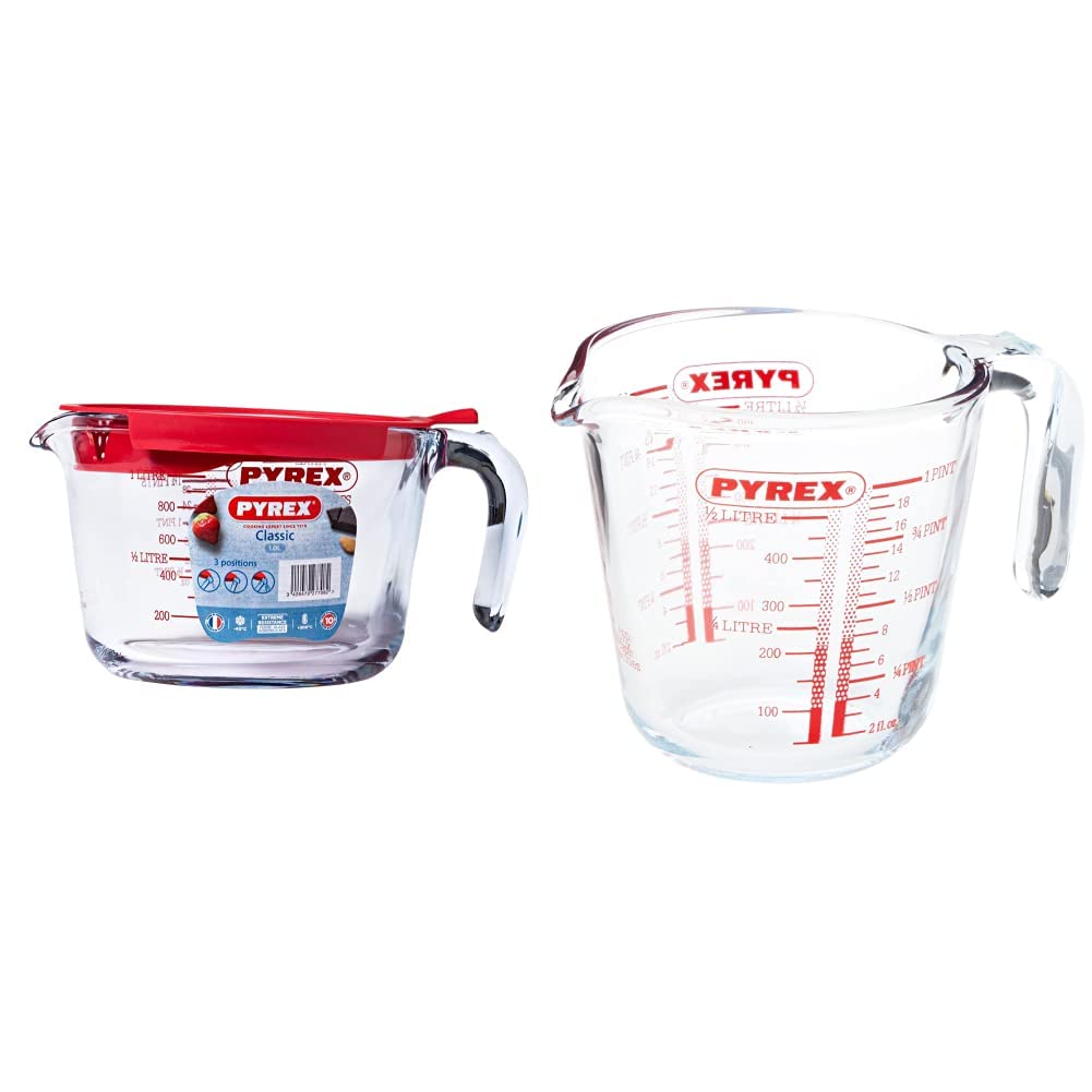 Messbecher 1l mit Deckel & P586 Messbecher, 1 Pint Bundle mit P586 Messbecher, 1 Pint, Bundle mit P5