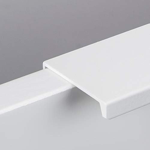 SOTECH 10 Stück Möbelgriffe Blankett Jane 280 mm Chrom matt BA 3 x 80 mm Schrankgriffe zur Montage a
