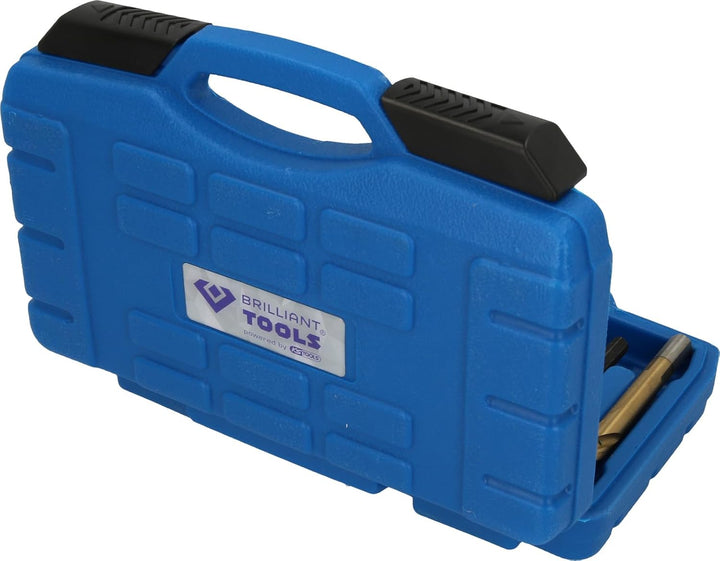 BRILLIANT TOOLS BT701100 Reparatursatz für Bremsgewinde, M9 x 1,25, 16-tlg [Powered by KS TOOLS]