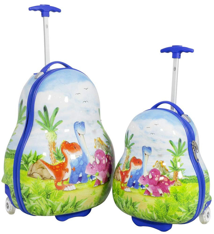 PMro-Trading Euro-Trading Horses Children's Suitcase 2 Pieces. Size - Set. Color- Multicolour Koffer