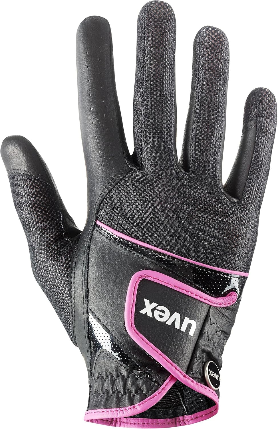Uvex Unisex – Erwachsene Sumair Reithandschuhe 6 black-pink, 6 black-pink