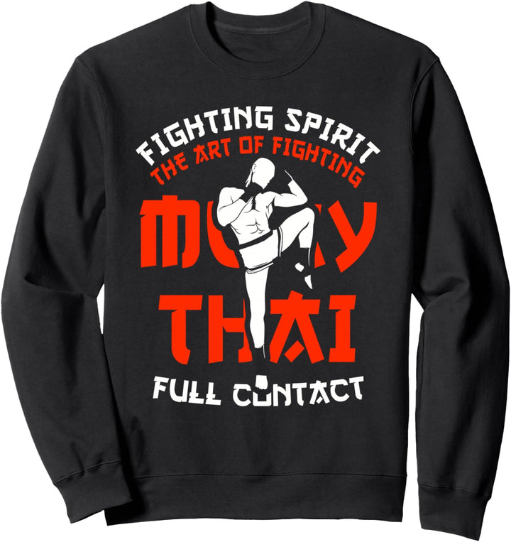 Muay Thai Tshirt Krav Maga Tiger MMA Fighter Sweatshirt