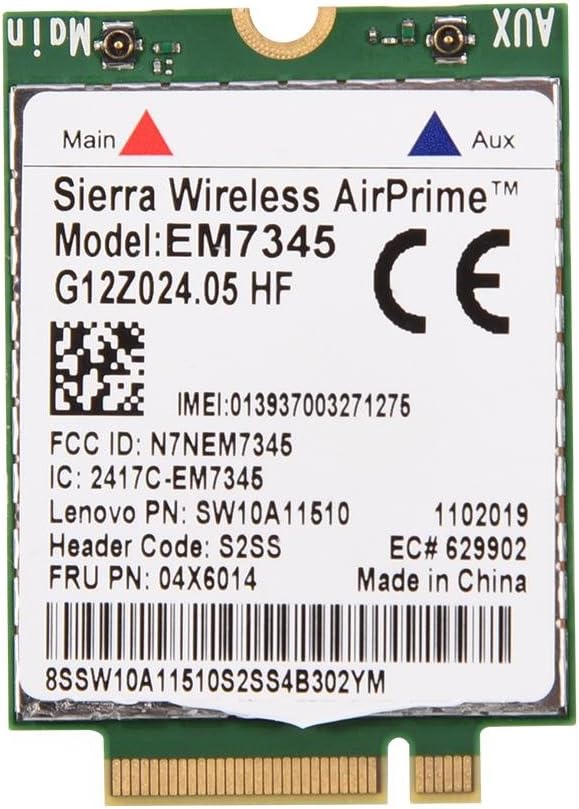 EM7345 Modul karte,Professionelle EM7345 04X6014 4G-LTE/HSPA-WWAN-Kartenmodul für Thinkpad X250 X1C