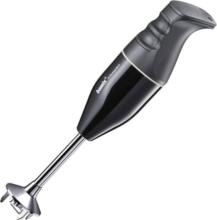 bamix Stabmixer Set EO140 CLASSIC inkl. Multifunktionsmesser aus Edelstahl, 140 Watt, 2-Stufen, Made