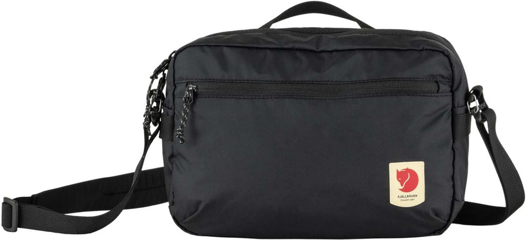 Fjällräven High Coast Crossbody - Umhängetasche 24 cm Schwarz, Schwarz