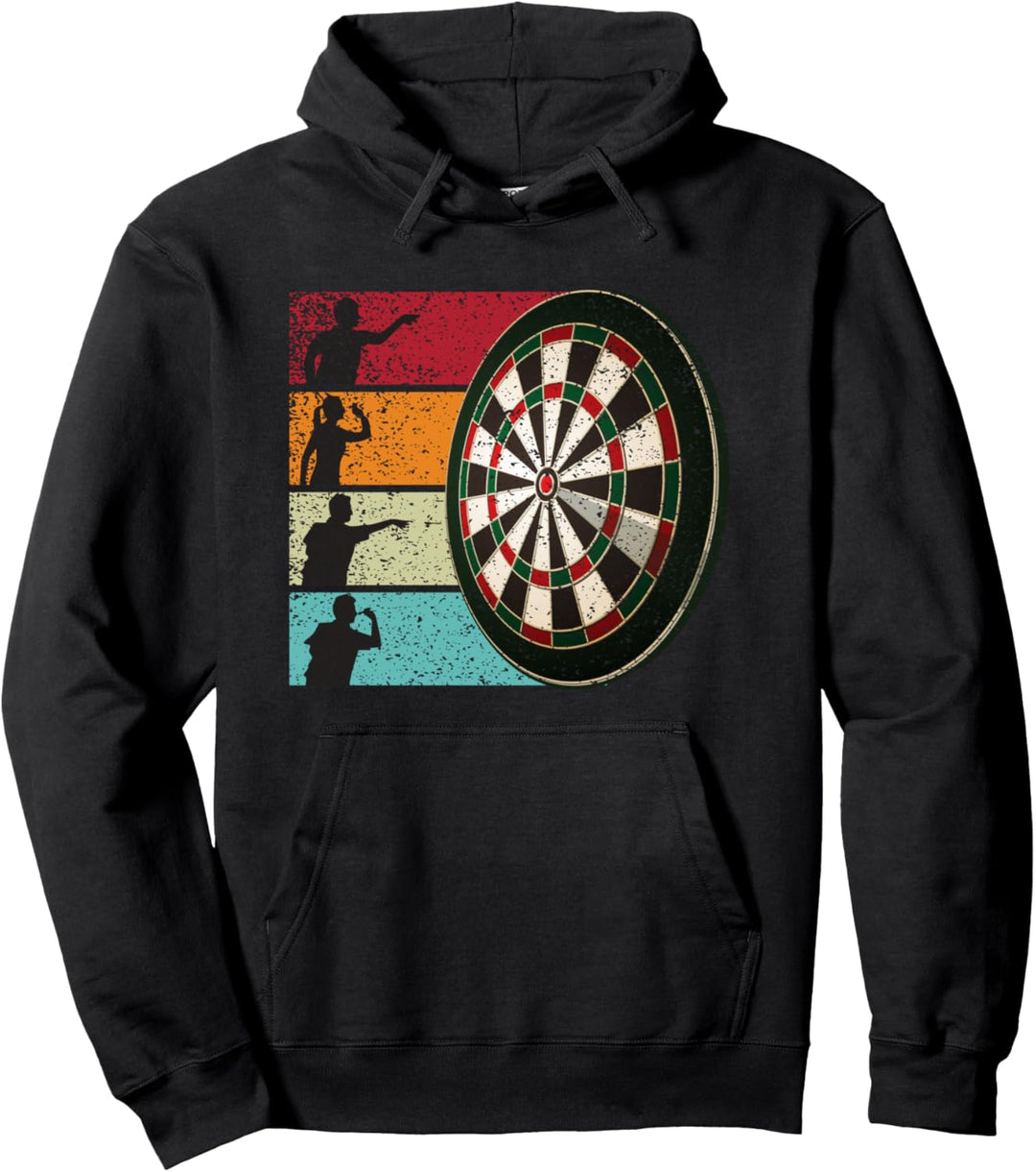 Dart Lustig Herren Dart Geschenk für Dartspieler Pullover Hoodie