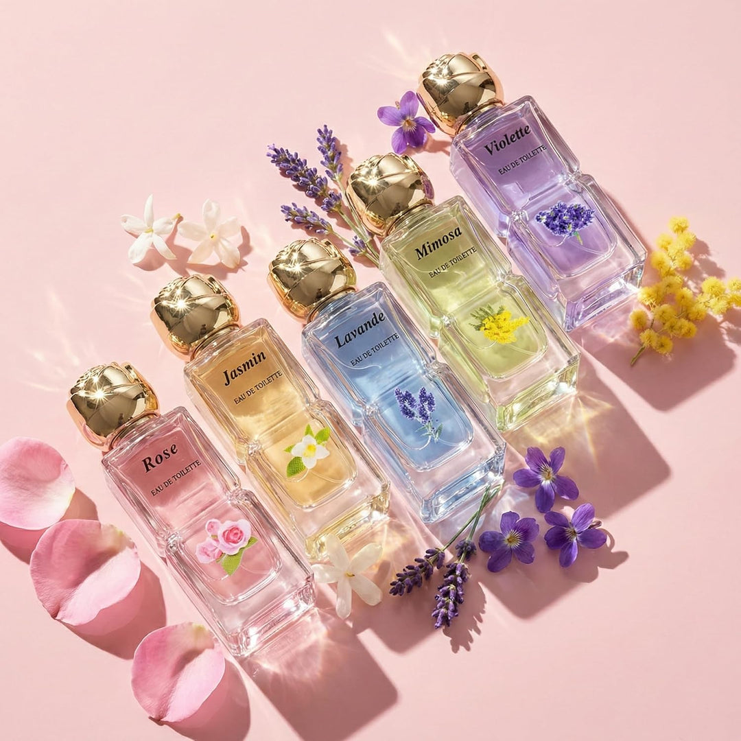 Charrier Parfums Geschenk-Set Provence von 5, Miniatures Eau de Toilette, 54 ml blumig 10.8 ml (5er