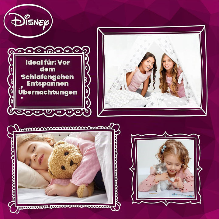 Disney Stitch Kapuzenpullover Mädchen, Übergrosse Hoodie Decke Kinder mit Sherpa-Kapuze und Kängurut