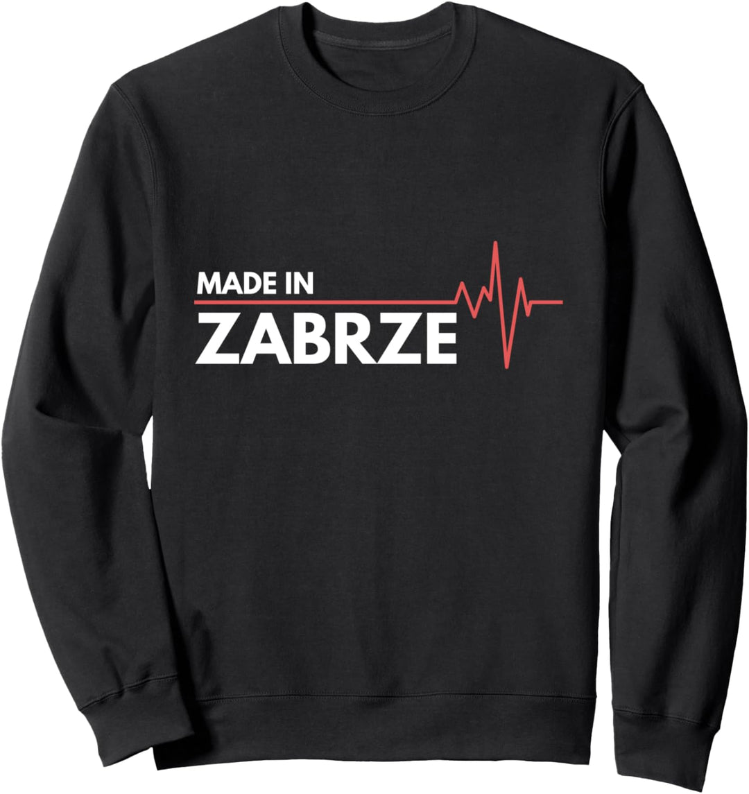 Hergestellt in Zabrze Geburtsort Polen Sweatshirt