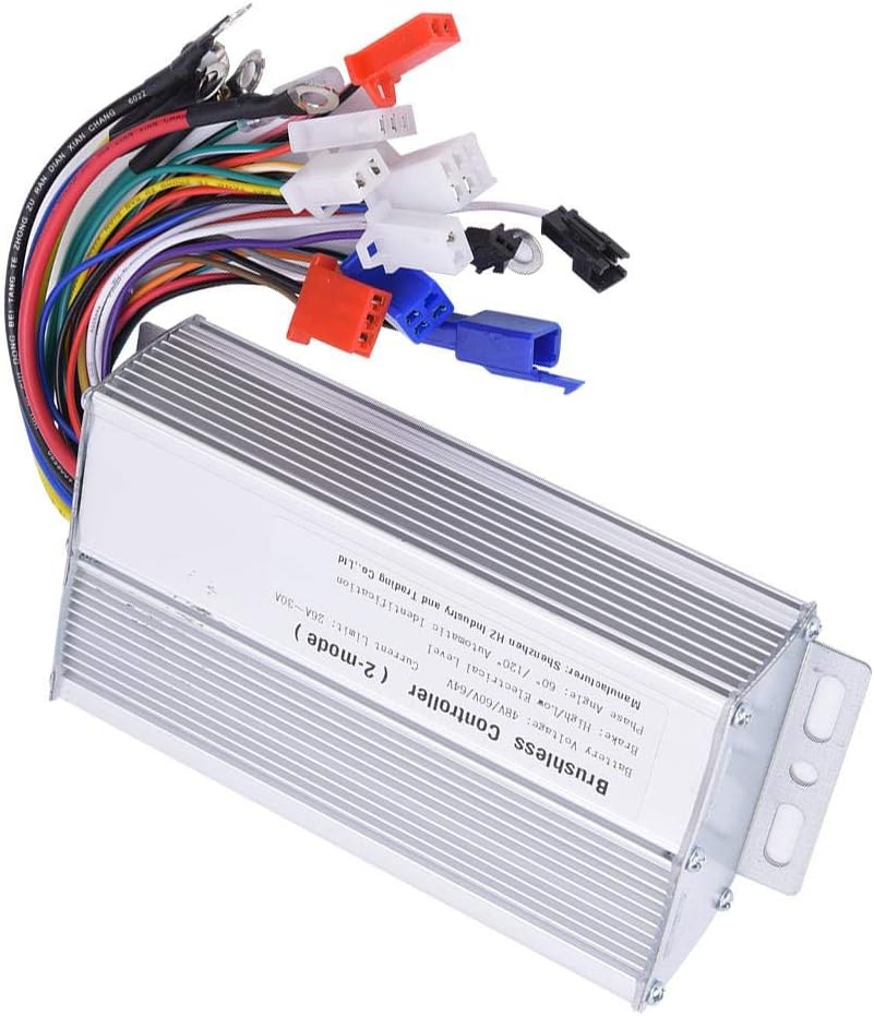 48V 60V 64V 1000W-1500W Elektroroller-Controller, 12-Röhren-Elektroradfahrer mit bürstenloser Geschw