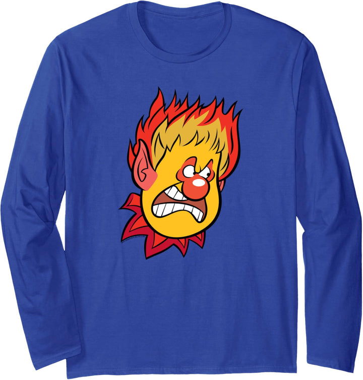 The Year Without a Santa Claus Heat Miser Weihnachtsmann Langarmshirt