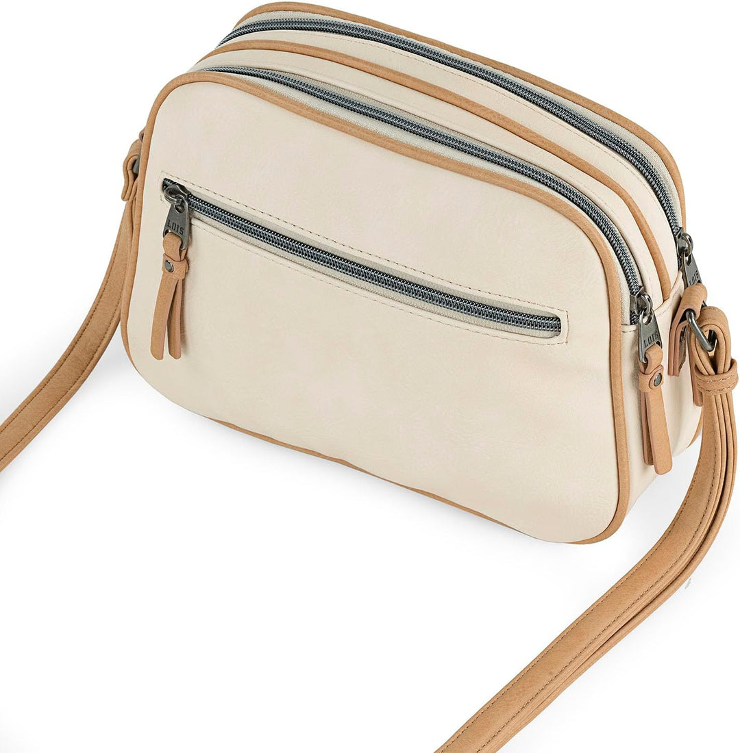 Lois - Handtasche Damen Umhängetasche Damen Klein & Stilvoll Handtasche Damen Umhängetasche Crossbod