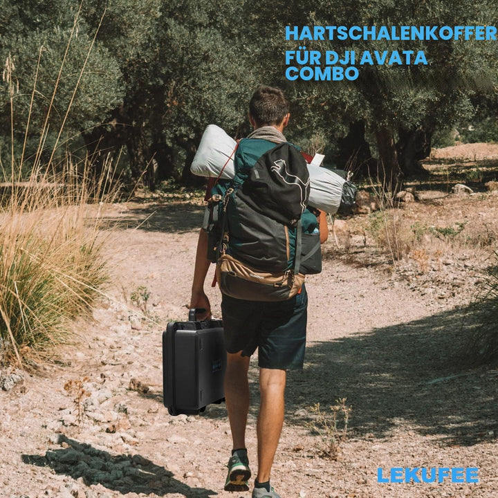 LEKUFEE wasserdichte Hartschalenkoffer für DJI Avata Explorer Combo(Goggles Integra)/ DJI Avata Pro