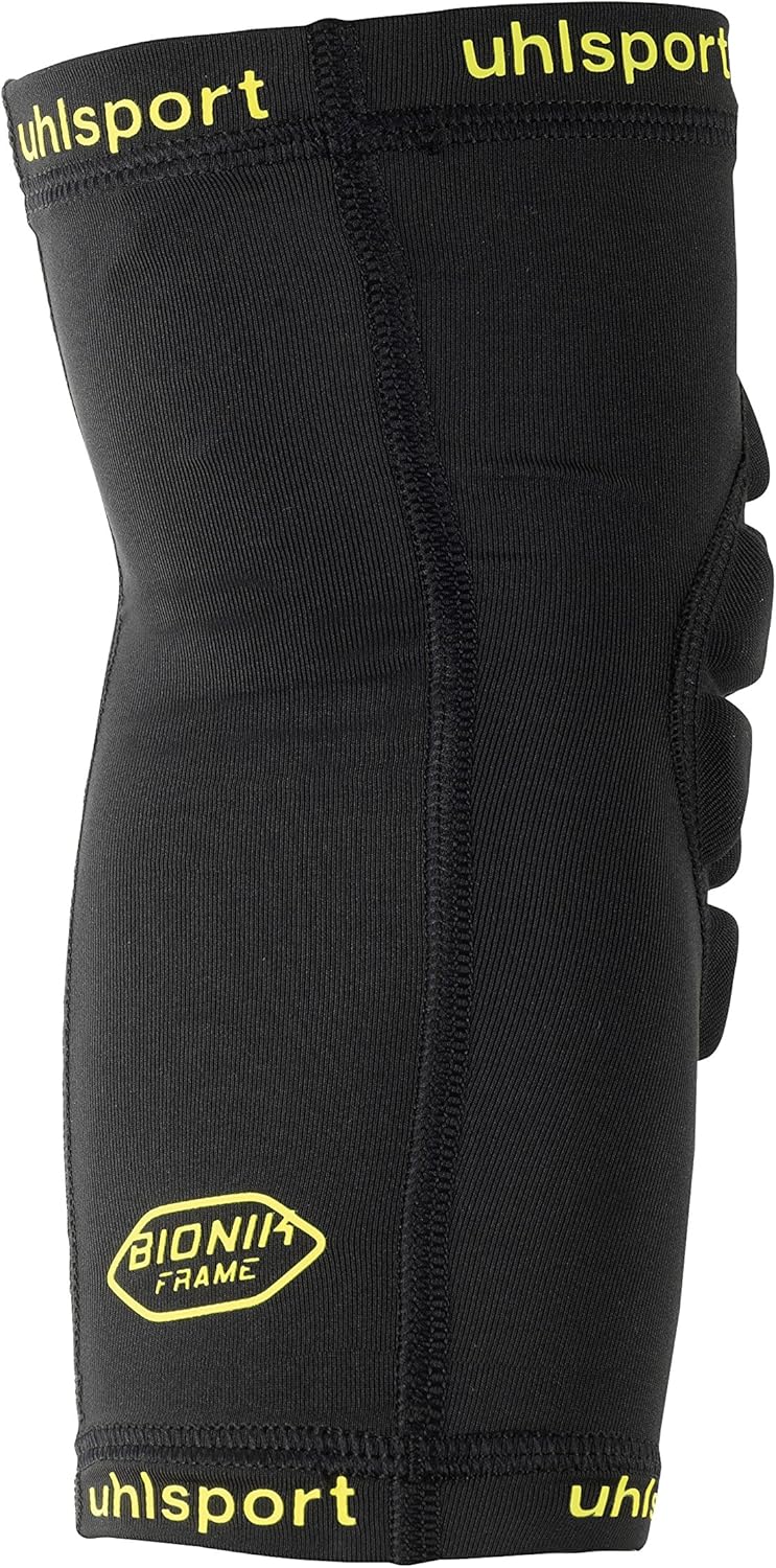 uhlsport Bionikframe ellbogenschoner, schwarz/fluo gelb