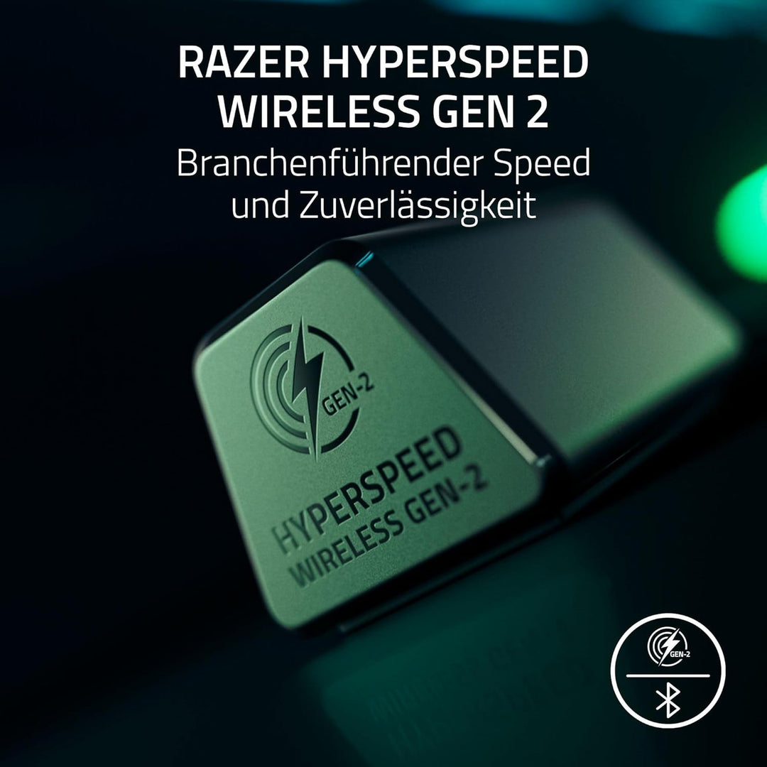 Razer BlackShark V3 Pro - Kabelloses E-Sport-Headset mit ANC- Geräuschunterdrückung - 50mm Audio Tre