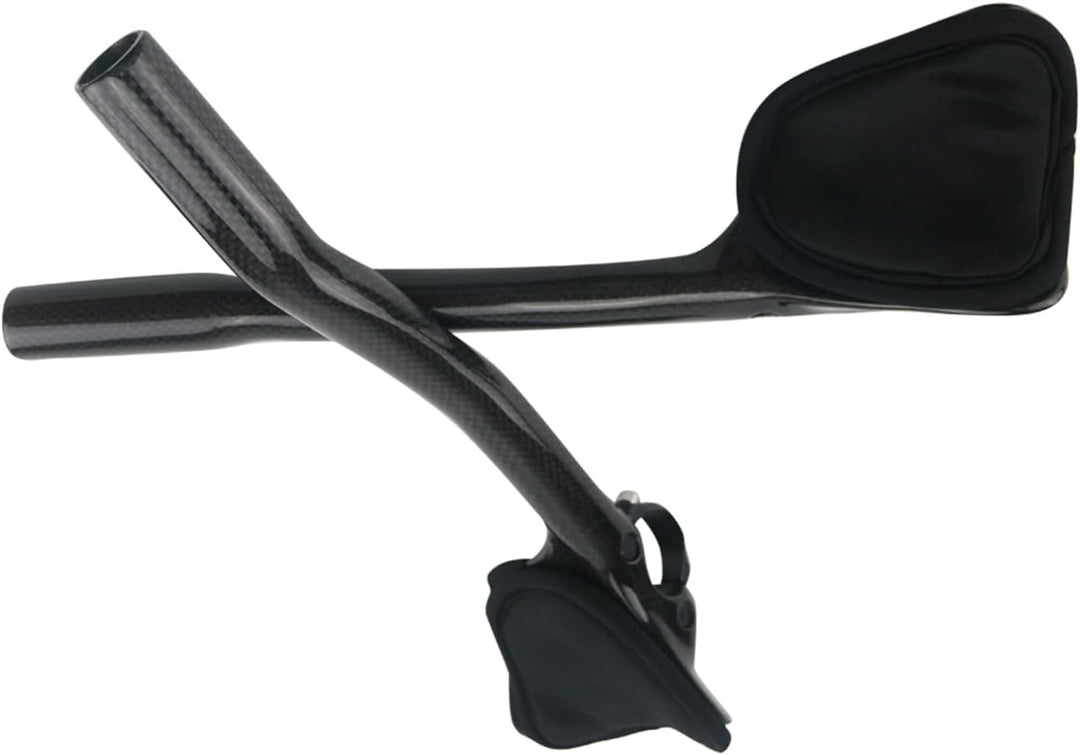 Alfa Pasca Rennrad Triathlon Lenkeraufsatz Fahrrad Triathlon Lenker Schwarz TT Bar Endet 340mm 3K Gl