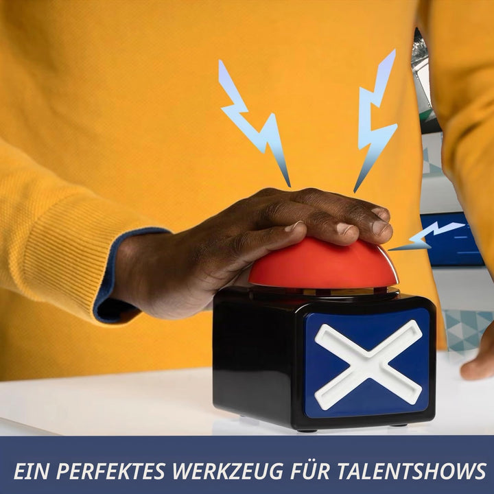 Spiel Antwort Buzzer mit Licht und Ton Trivia Quiz Got Talent Buzzer pro Game Show,Leuchtender und k