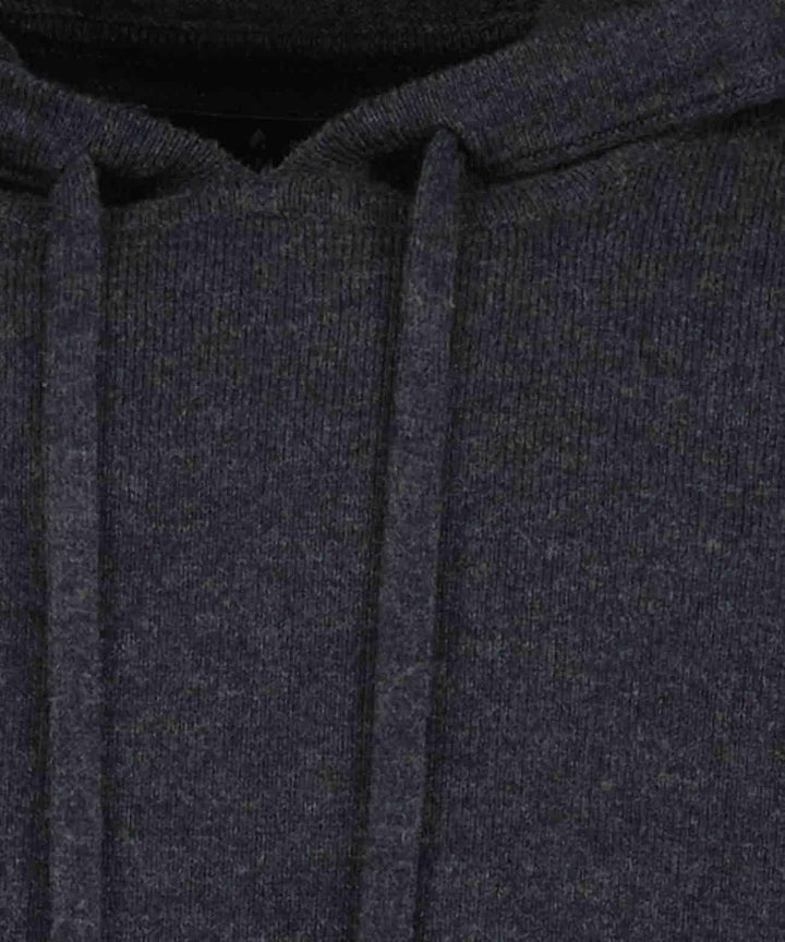 RAGMAN Herren Srickpullover mit Kapuze, Anthrazit-019