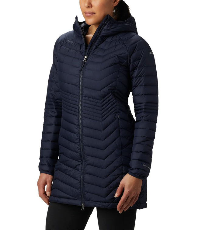 Columbia Powder Lite Mid Damenjacke S Dark Nocturnal, S Dark Nocturnal