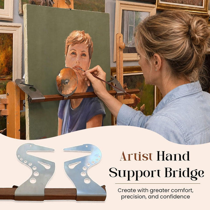-Handauflage zum Malen, verstellbare , Handauflage, selbstsichernd, Gravitys, -Handgelenkauflage, St