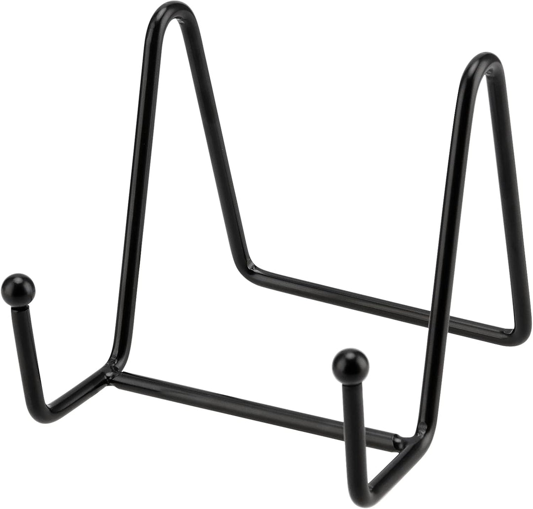 ZEONHEI 8 Stück Eisen Display Ständer, 3 Zoll und 6 Zoll Metall Tellerständer, Plattenständer für Di