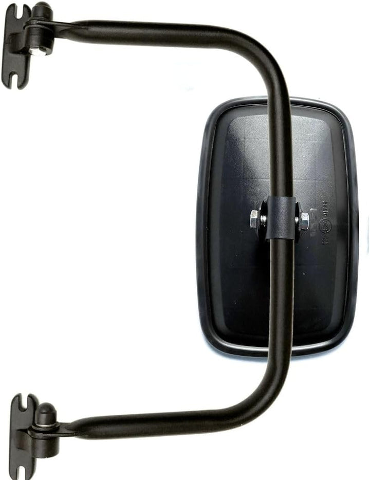 MelTruck® 2x Rückspiegel Aussenspiegel 232x145 mm ø15 ø18 E20 Traktor Bagger mit Spiegelhalter