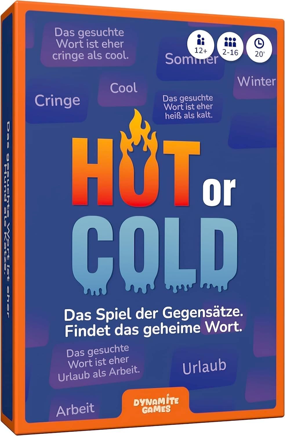 Hot or Cold - Das Spiel der Gegensätze - Findet das geheime Code Wort - Seid Ihr auf Einer Wellenlän