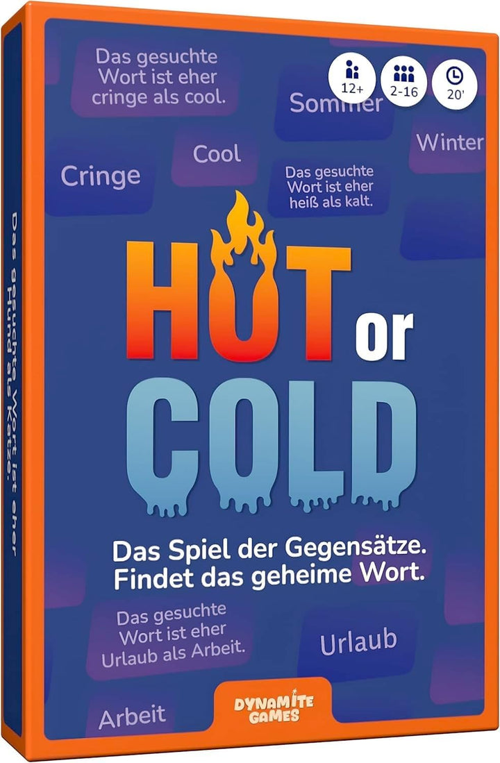 Hot or Cold - Das Spiel der Gegensätze - Findet das geheime Code Wort - Seid Ihr auf Einer Wellenlän